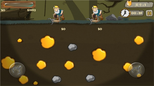 黄金矿工双人疯狂版