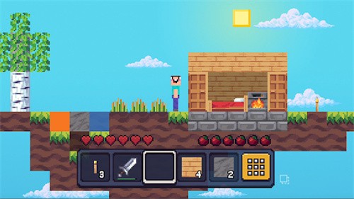 我的世界2d天空之岛截图1