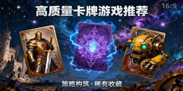 高质量卡牌游戏汇总