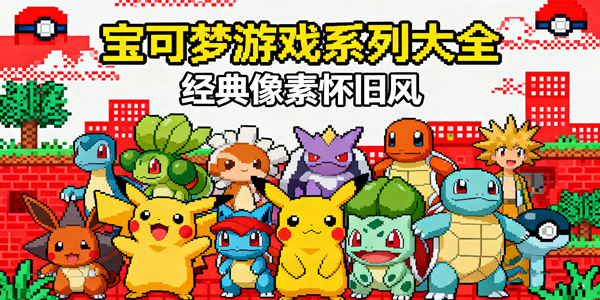 宝可梦游戏系列合集