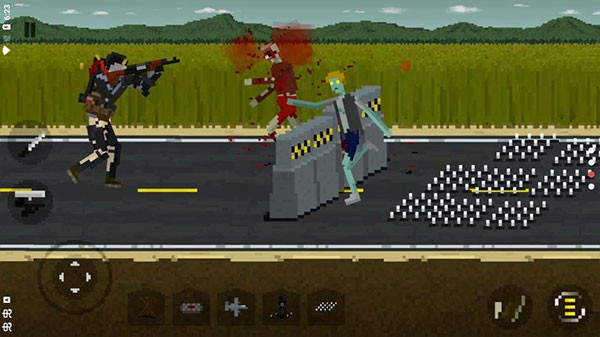 僵尸射击与防御截图1