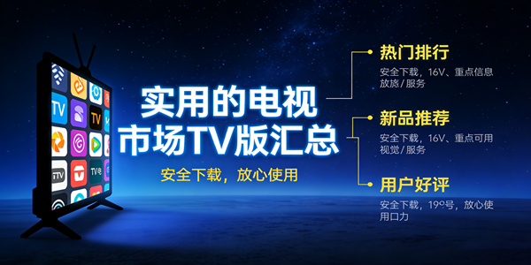 电视市场应用软件推荐
