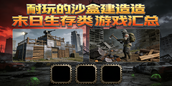 沙盒建造末日生存类游戏推荐