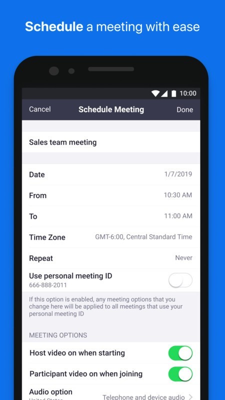 ZOOM最新版本截图2
