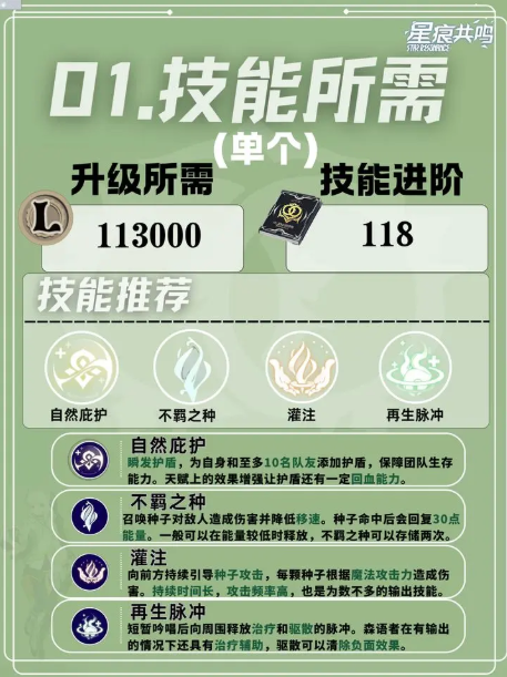 星痕共鸣森语者天赋加点推荐 星痕共鸣森语者天赋加点推攻略