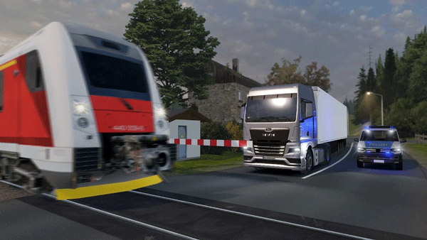 真实驾驶卡车模拟器截图1