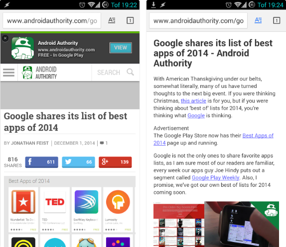 谷歌浏览器手机版阅读模式怎么开启 阅读模式开启方法