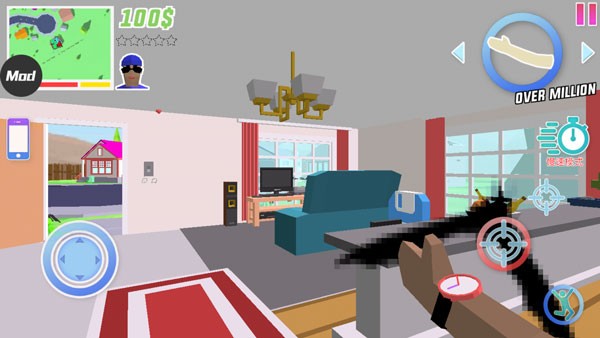 沙盒模拟器盗贼战争截图1