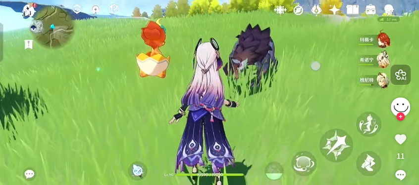 原神在哪里能找到狼 原神6.2新生物狼位置介绍