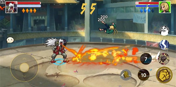 像素火影次世代仙人自来也截图2