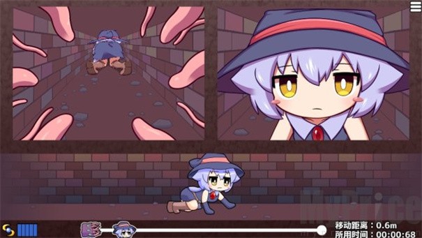 莉拉酱与狭窄洞窟截图2