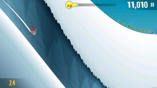 滑雪大冒险哈基米版截图1