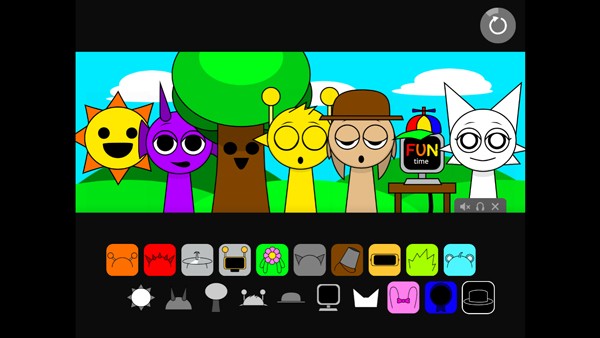 节奏盒子Sprunki虚无版截图3