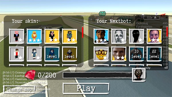 幕后的Nextbots沙盒截图2