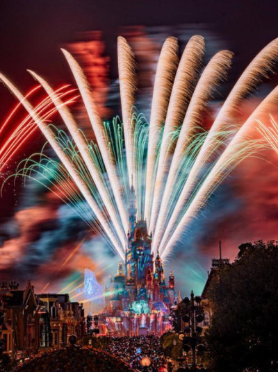 微信迪士尼烟花背景特效制作教程