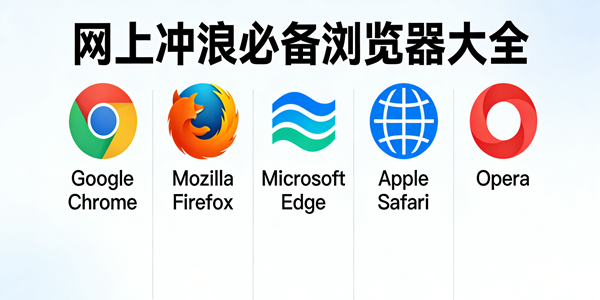 网上冲浪必备的浏览器合集