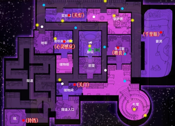 鹅鸭杀任务点在哪里 全地图任务点
