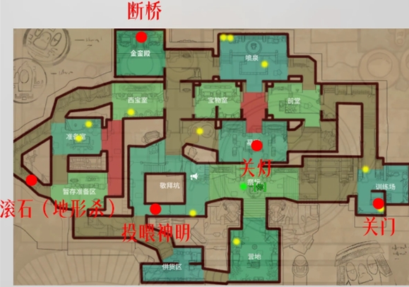 鹅鸭杀任务点在哪里 全地图任务点