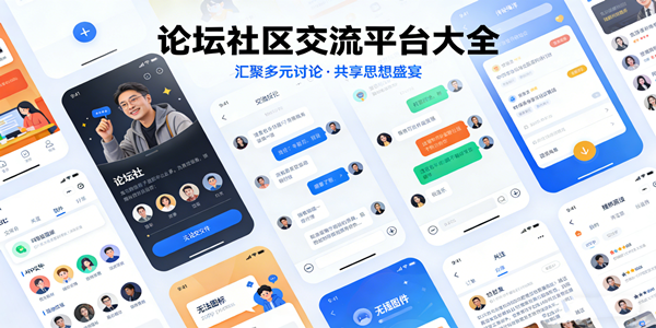 手机论坛软件大全