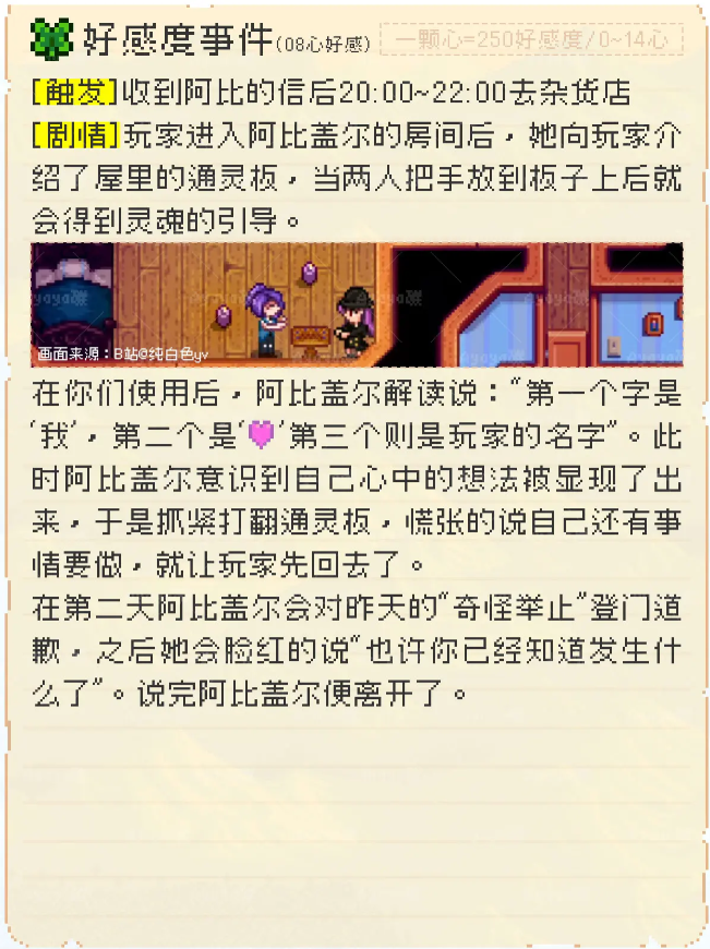星露谷物语阿比盖尔喜欢什么 阿比盖尔攻略