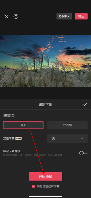 剪映怎么自动识别字幕 自动识别字幕教程