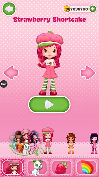 草莓公主跑酷截图2