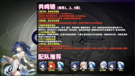 鸣潮尤诺技能是什么 尤诺技能介绍