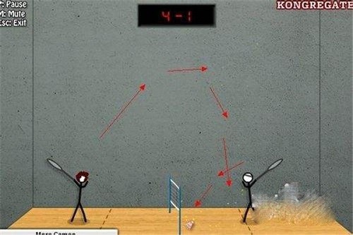 火柴人打羽毛球手机版截图2