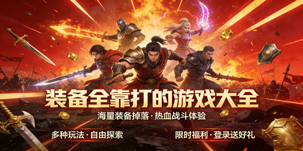 装备全靠打的游戏大全