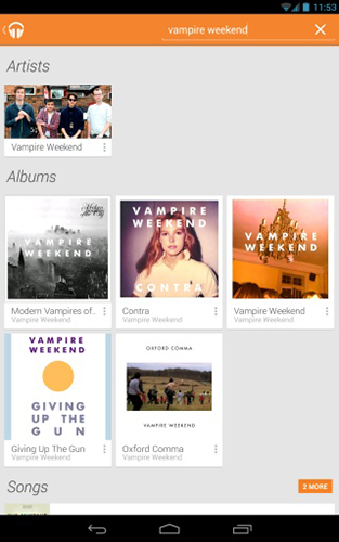 谷歌音乐播放器截图2