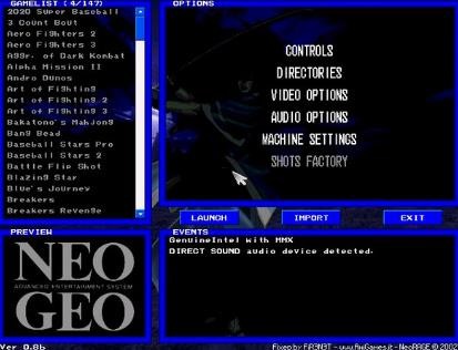 Neogeo模拟器截图0