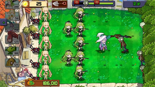 庄不纯植物娘大战僵尸