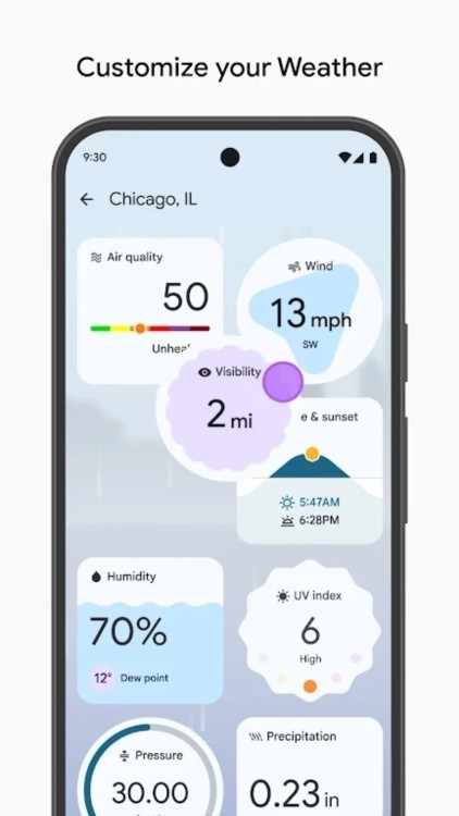 谷歌天气预报截图4