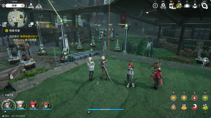 明日方舟终末地清波寨据点防御3级自动防御阵法