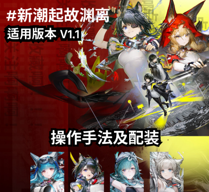 明日方舟终末地1.1装备搭配 终末地1.1干员装备一图流