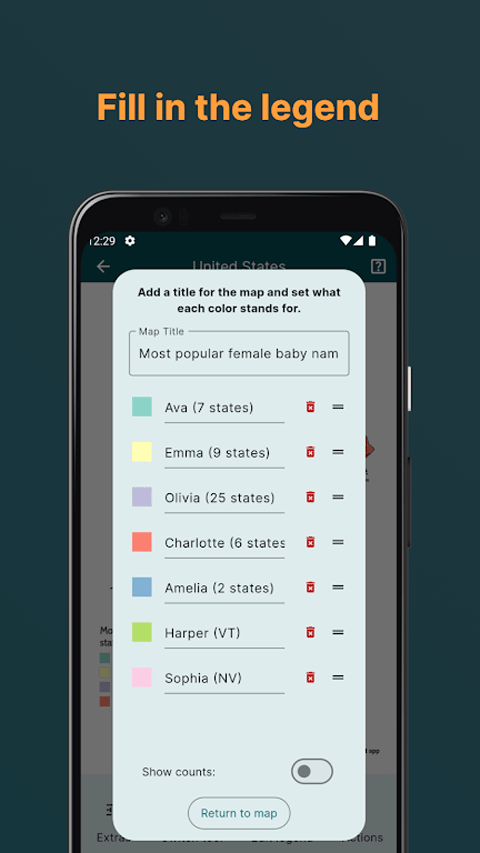 MapChart安卓版截图2