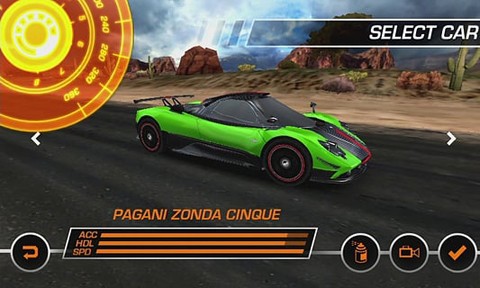 极品飞车14手机版截图3