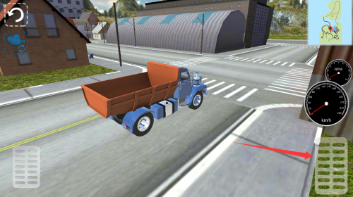 斯堪尼亚重卡驾驶模拟
