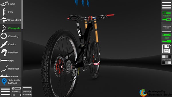 自行车配置器3d截图4