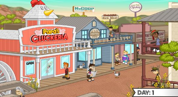 老爹炸鸡汉堡店