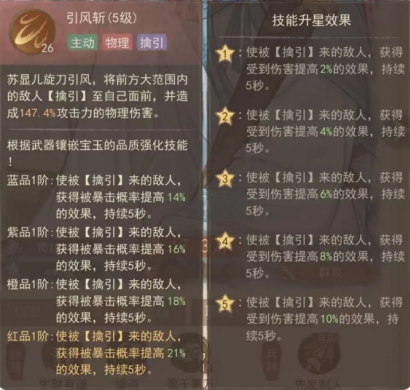 这城有良田苏显儿技能怎么点 苏显儿技能升星顺序