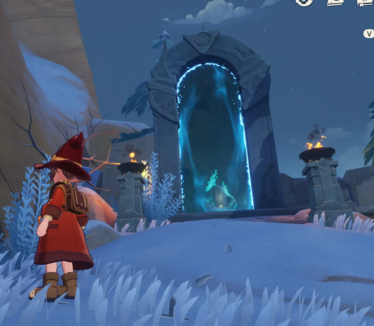 洛克王国世界暖火雪境宝箱探索方法