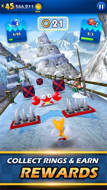 索尼克冲刺截图2