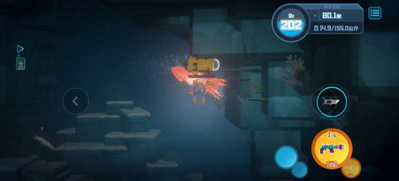 潜水员戴夫洪堡鱿鱼在哪抓 洪堡鱿鱼位置一览