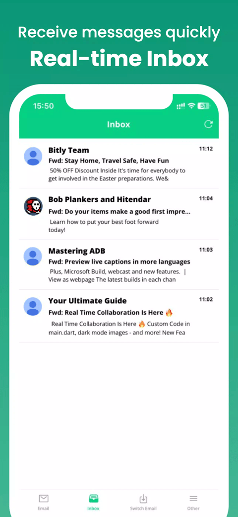 instantmail邮箱截图1