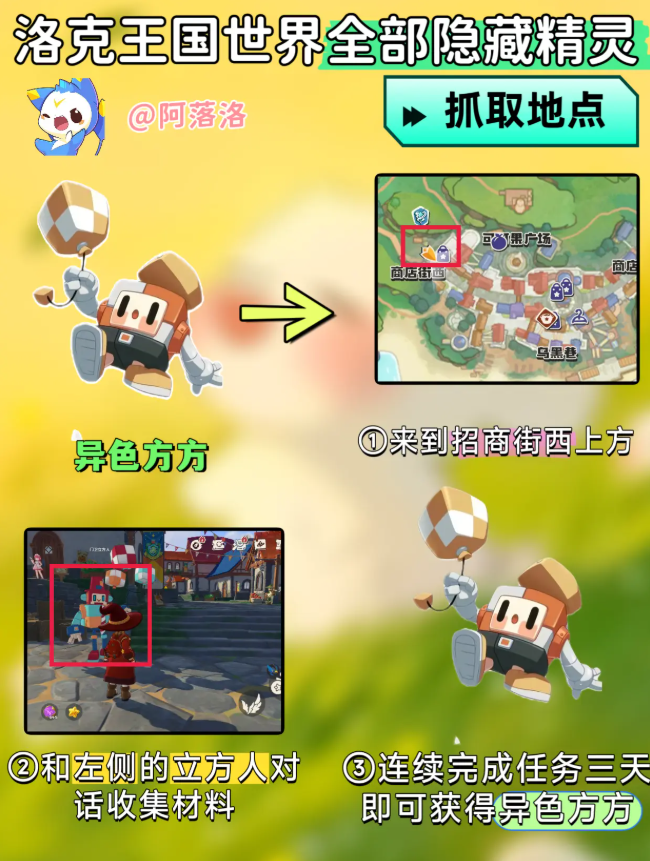 洛克王国世界隐藏精灵怎么获得 隐藏精灵进化图