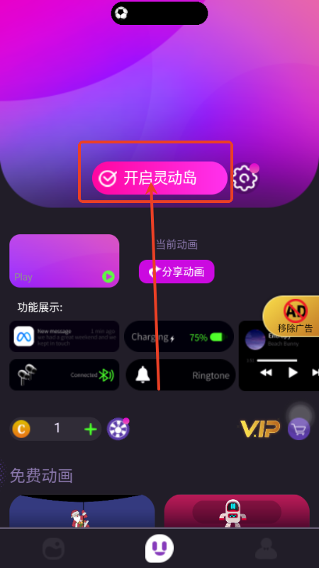 皮卡灵动岛
