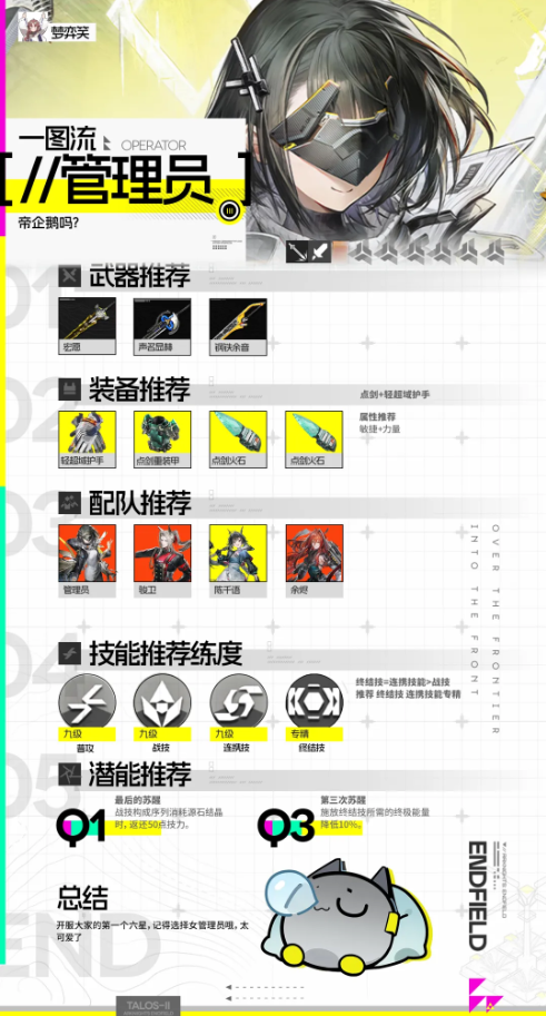 明日方舟终末地洛茜碎冰队怎么配队 终末地洛茜配队攻略