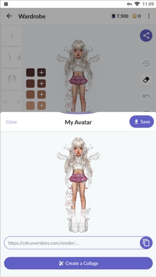 永远的天空虚拟装扮