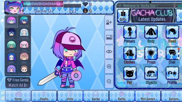 加查俱乐部凹凸世界版本